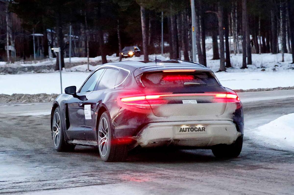 Porsche Taycan Cross Turismo rear brakes