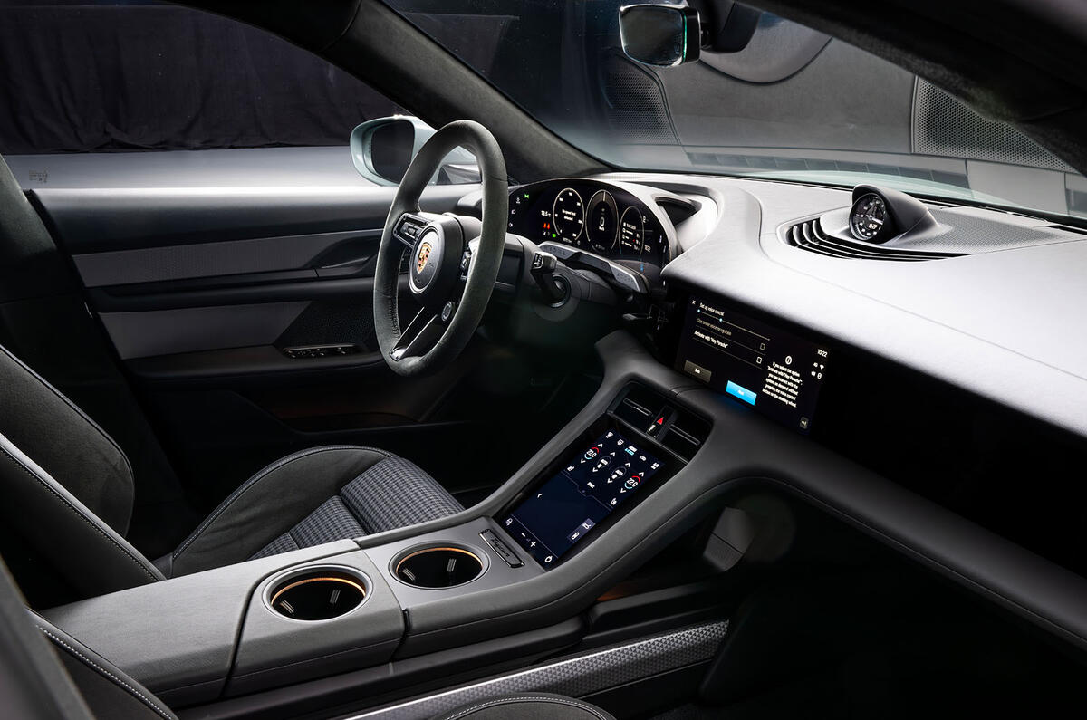 Porsche Taycan interior Porsche Taycan interior