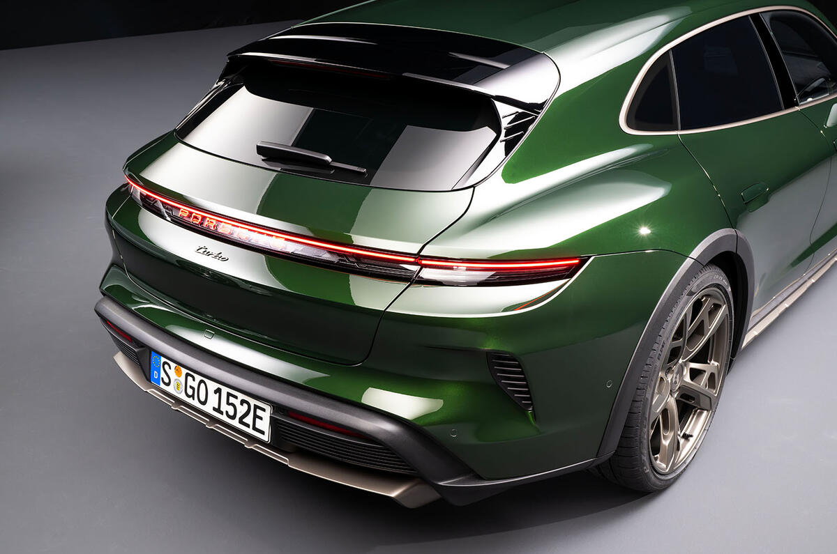 Porsche Taycan sport turismo rear Porsche Taycan sport turismo rear