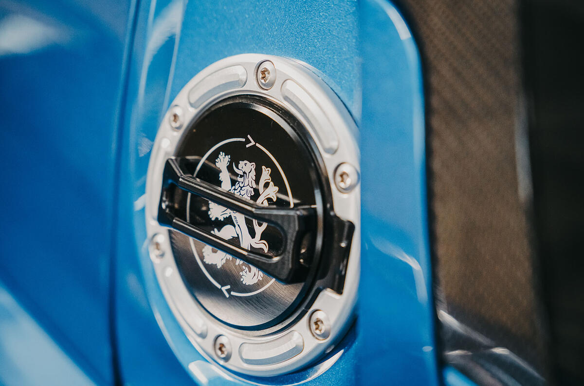 Praga Bohema filler cap Praga Bohema filler cap