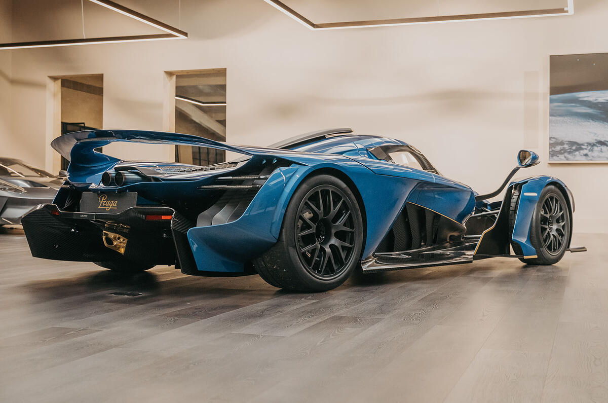 Praga Bohema rear three quarter static Praga Bohema rear three quarter static