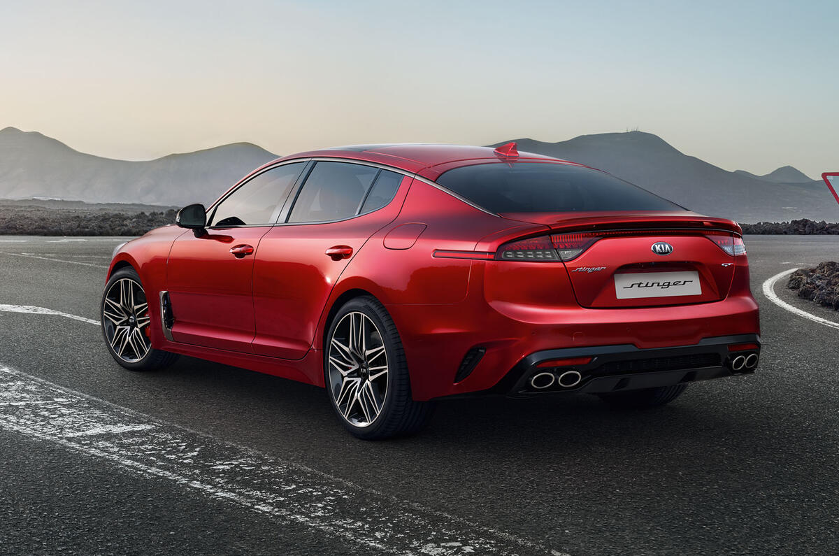 2021 Kia Stinger European specification - rear