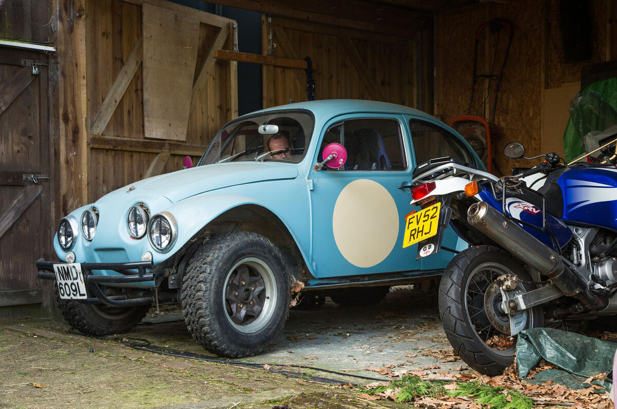1993 Renault Dodge 50 Series, 1973 Volkswagen Beetle 'Baja Bug', 2005 Land Rover Defender 90 Td5