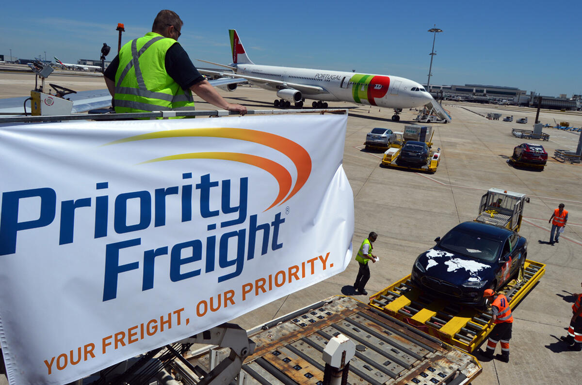 Priority Freight Tesla EV