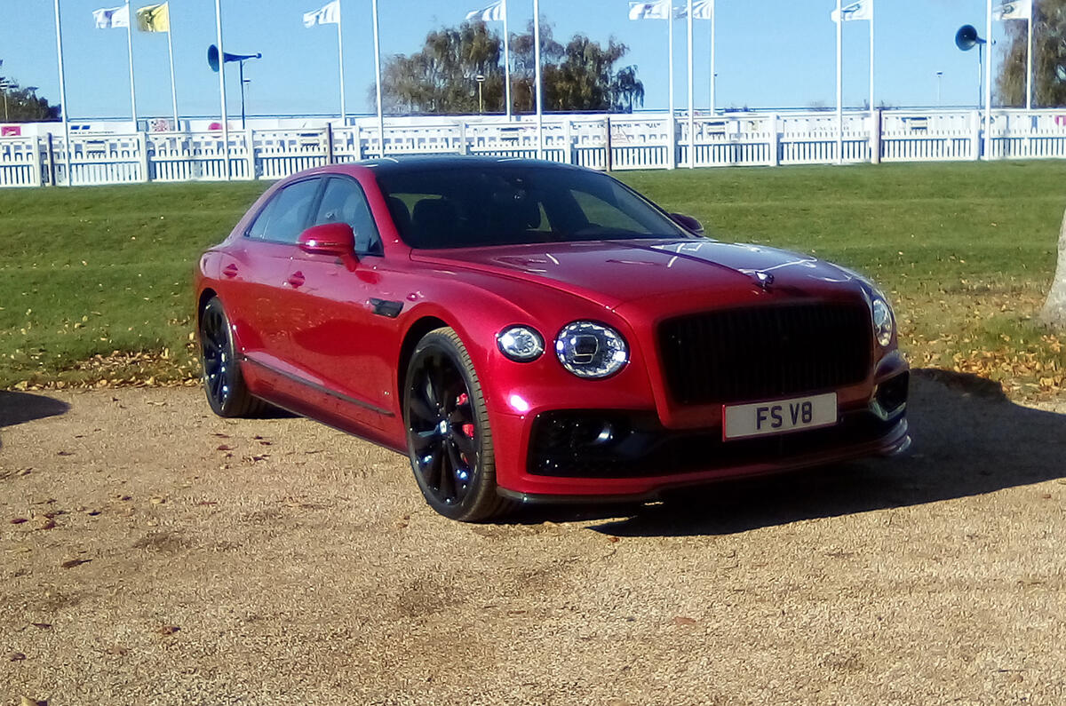 2020 Bentley Flying Spur V8 at Goodwood Speedweek 2020 Bentley Flying Spur V8 at Goodwood Speedweek
