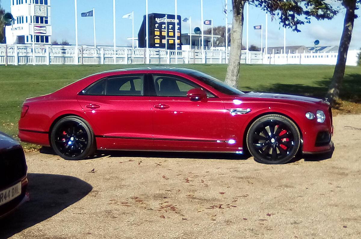 2020 Bentley Flying Spur V8 at Goodwood Speedweek 2020 Bentley Flying Spur V8 at Goodwood Speedweek