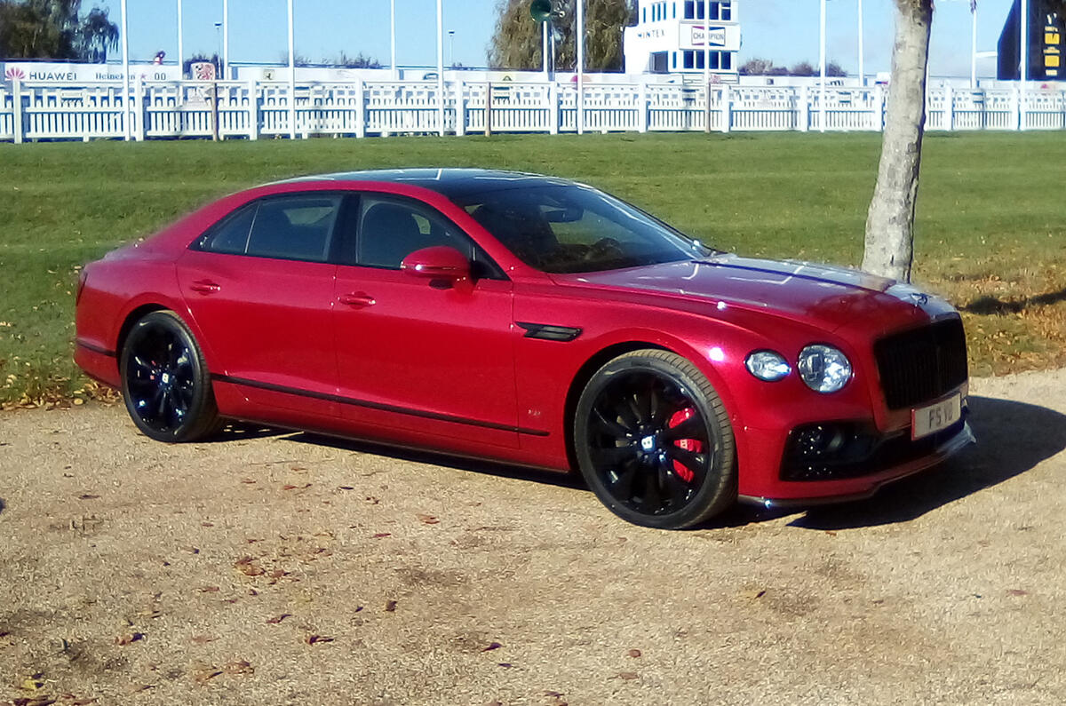 2020 Bentley Flying Spur V8 at Goodwood Speedweek 2020 Bentley Flying Spur V8 at Goodwood Speedweek