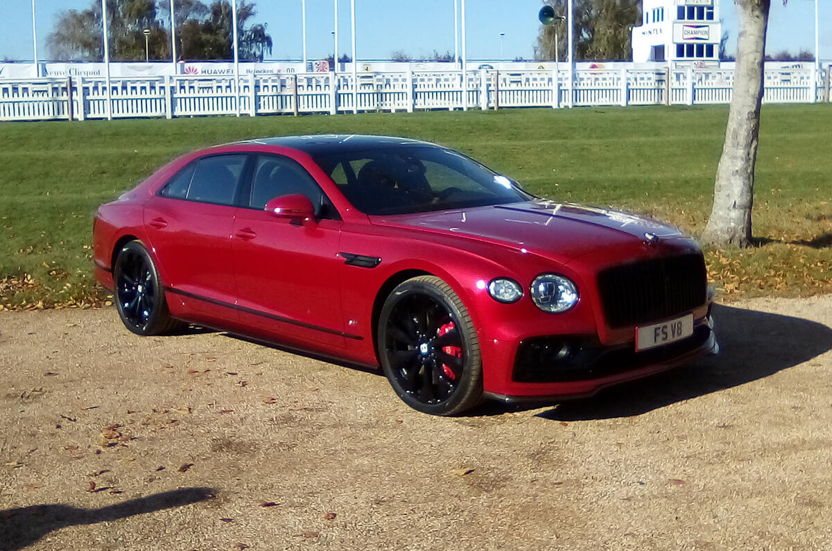 2020 Bentley Flying Spur V8 at Goodwood Speedweek 2020 Bentley Flying Spur V8 at Goodwood Speedweek