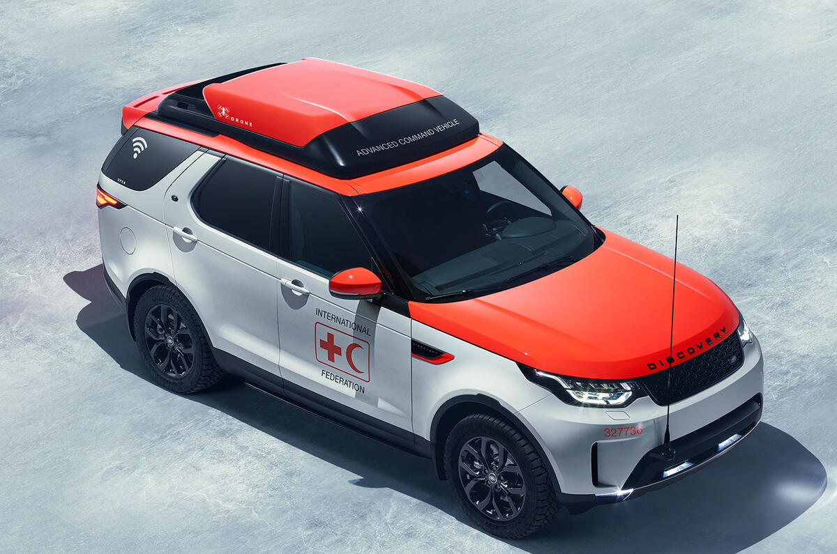 Land Rover Discovery Project Hero