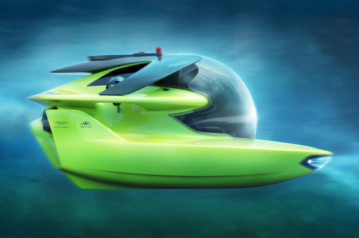 Aston Martin Project Neptune launched as luxury submersible vehicle