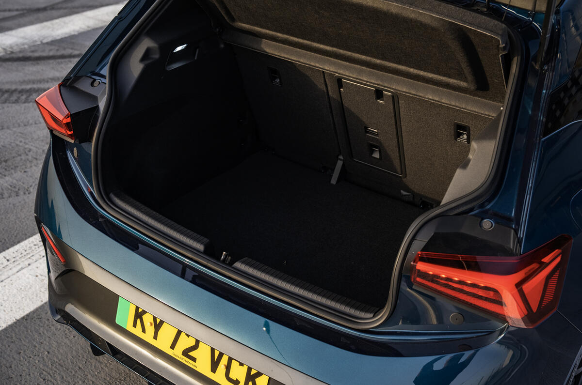 CUPRA Born boot space CUPRA Born boot space