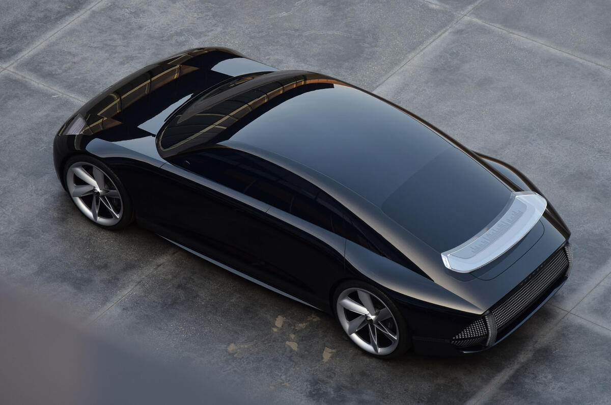 2020 Hyundai Prophecy concept - rear 2020 Hyundai Prophecy concept - rear