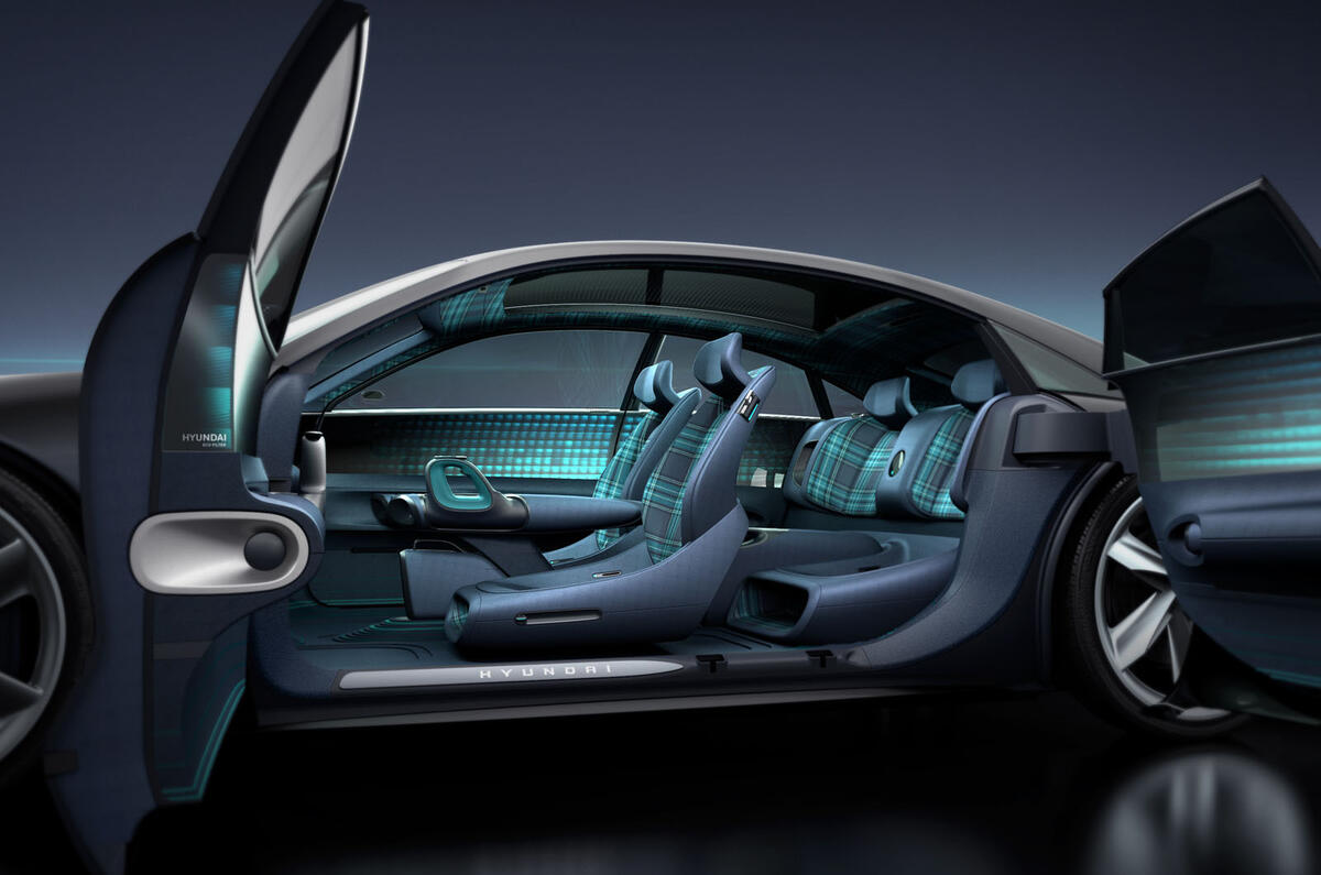 2020 Hyundai Prophecy concept - interior 2020 Hyundai Prophecy concept - interior