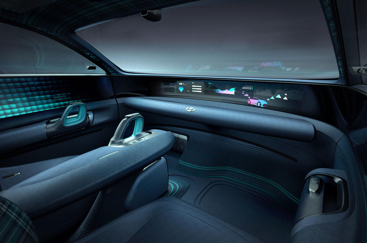 2020 Hyundai Prophecy concept - interior 2020 Hyundai Prophecy concept - interior