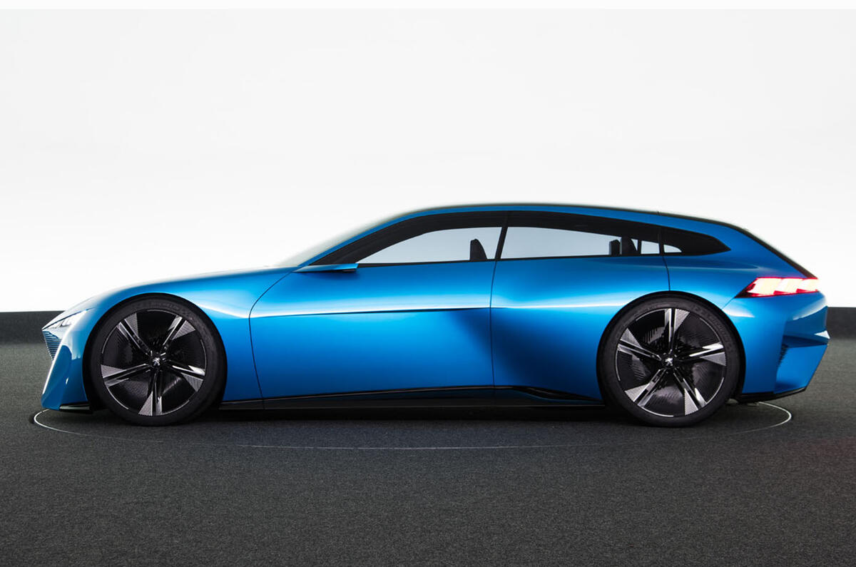 Peugeot Instinct concept side profile