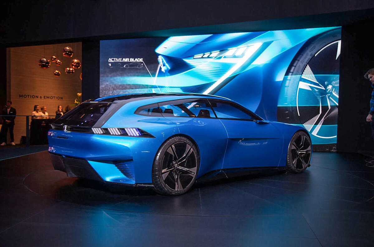 Peugeot Instinct shooting brake concept