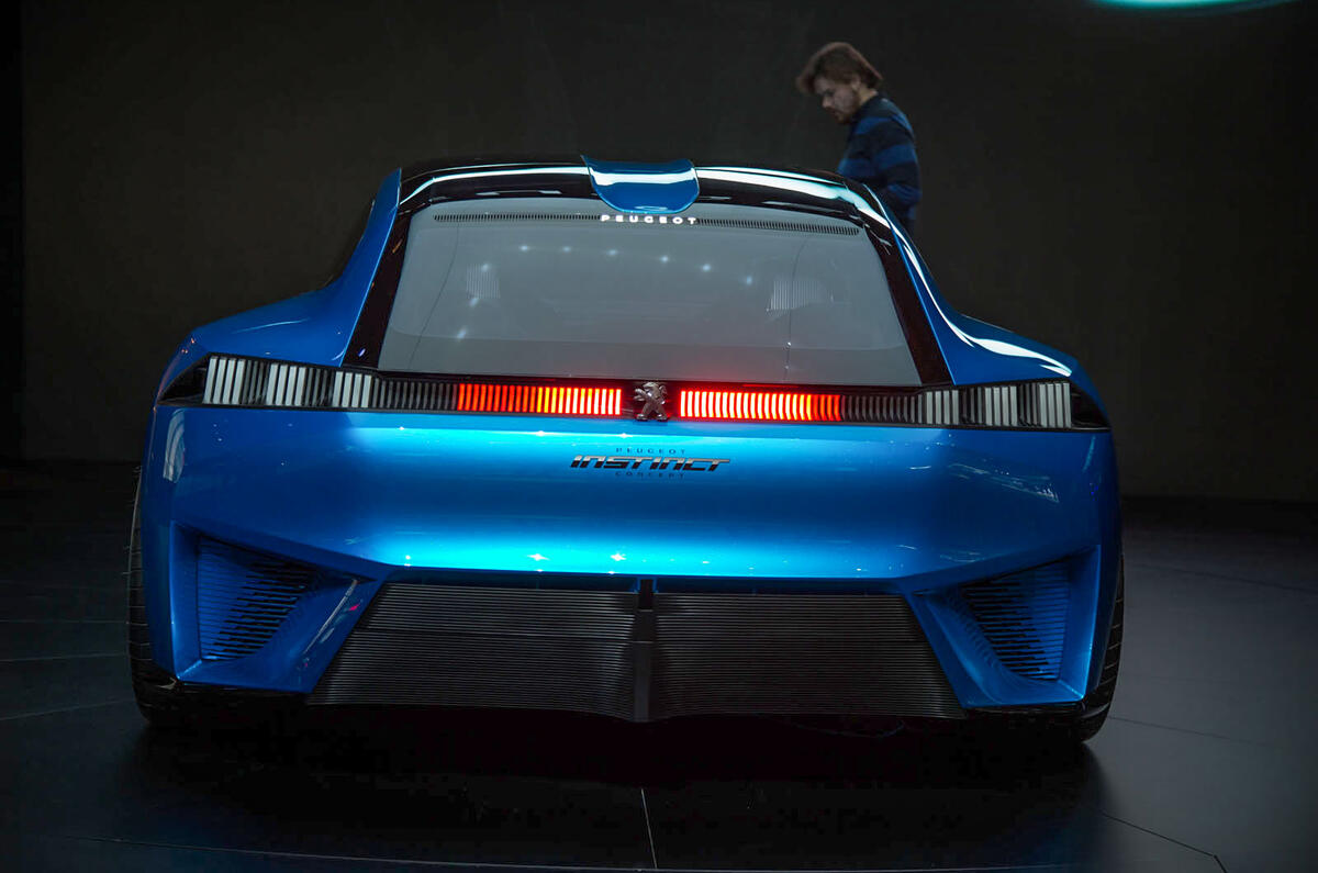 Peugeot Instinct shooting brake concept