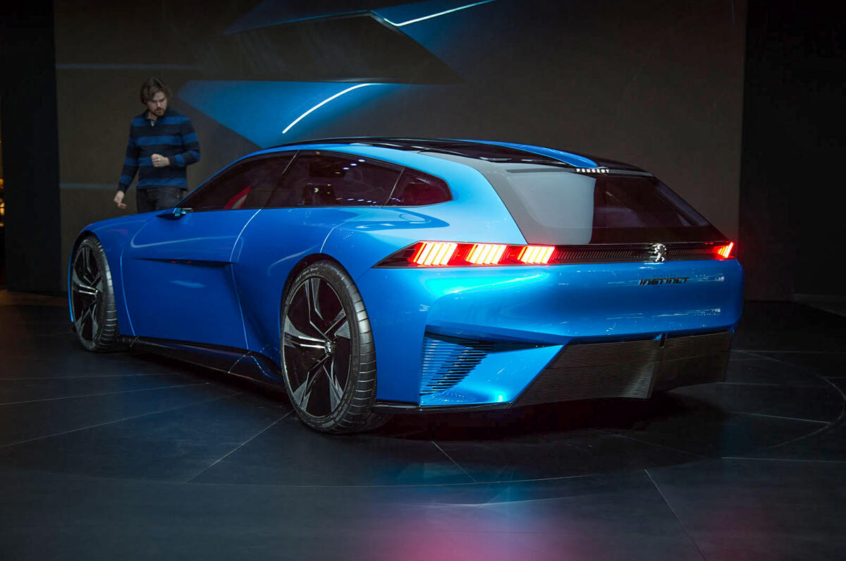 Peugeot Instinct shooting brake concept