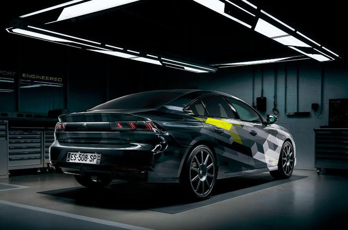 2020 Peugeot 508 PSE - rear