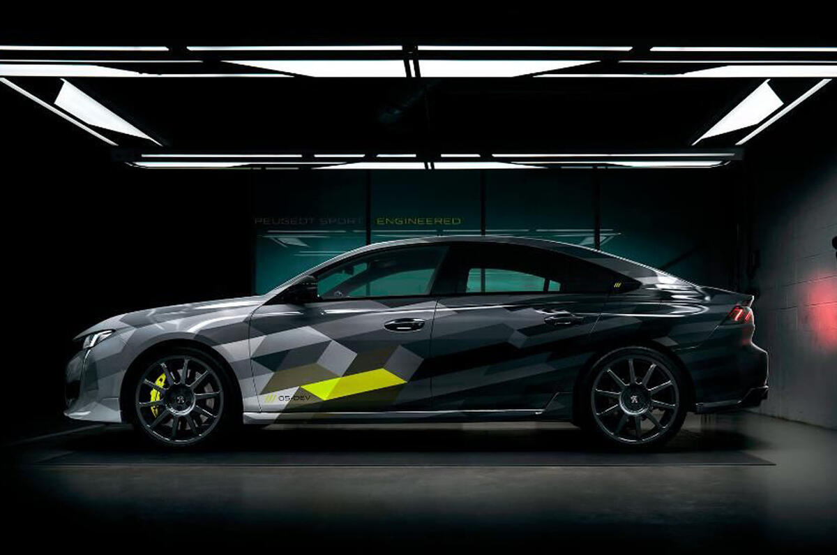 2020 Peugeot 508 PSE - side