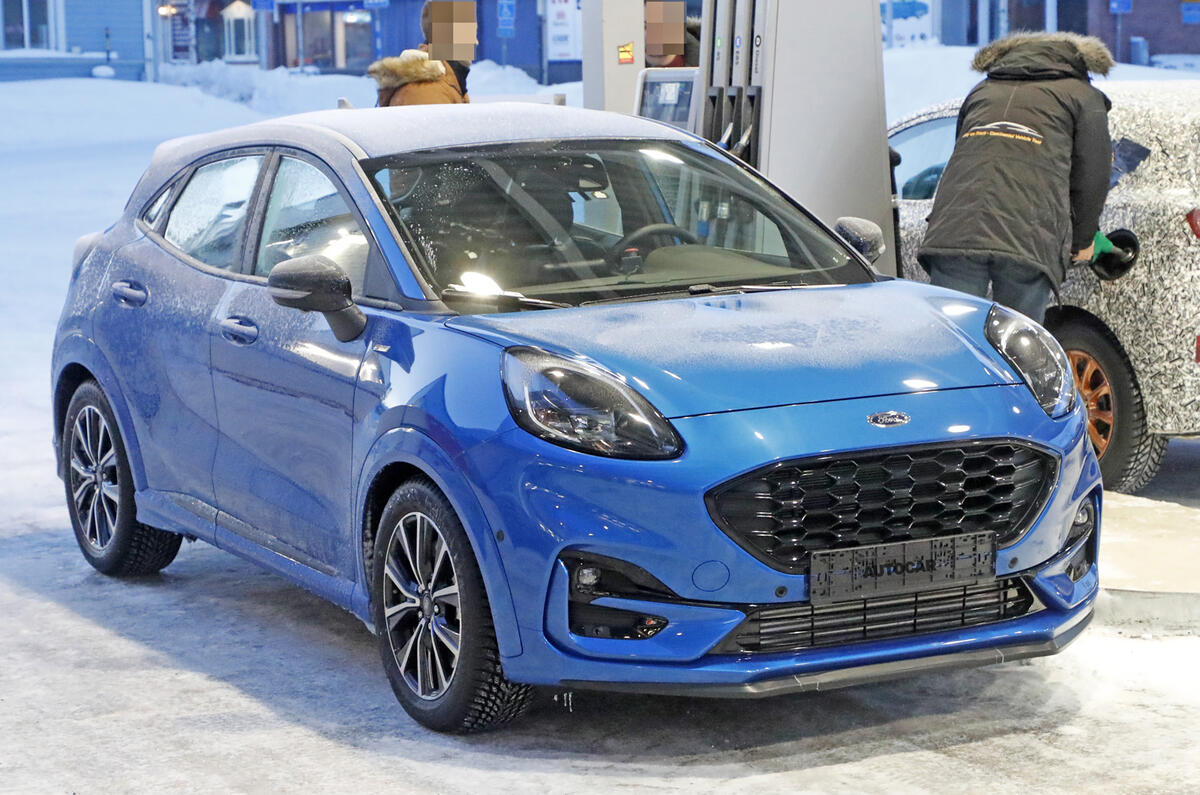 2020 Ford Puma ST prototype - front 2020 Ford Puma ST prototype - front