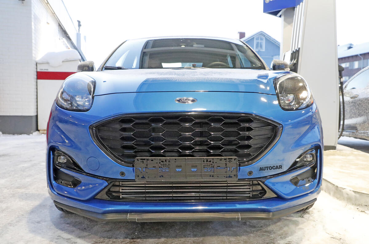 2020 Ford Puma ST prototype - front 2020 Ford Puma ST prototype - front