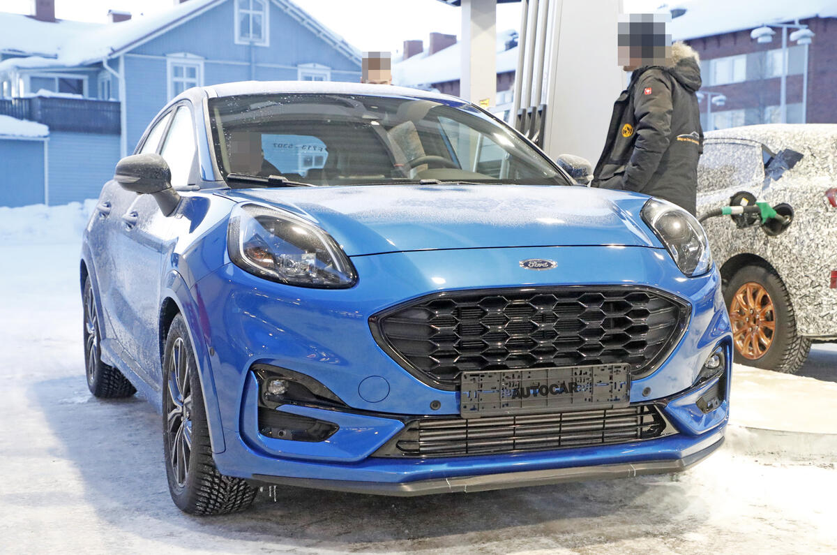 2020 Ford Puma ST prototype - front 2020 Ford Puma ST prototype - front
