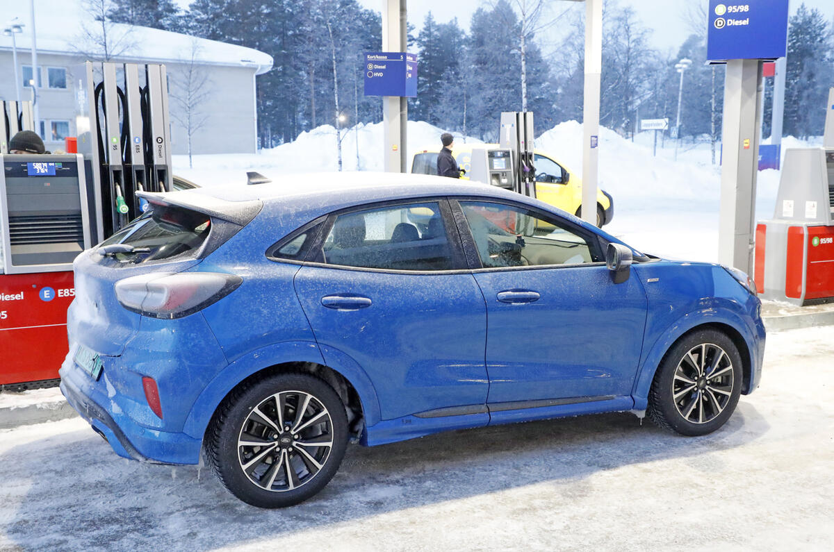 2020 Ford Puma ST prototype - rear 2020 Ford Puma ST prototype - rear