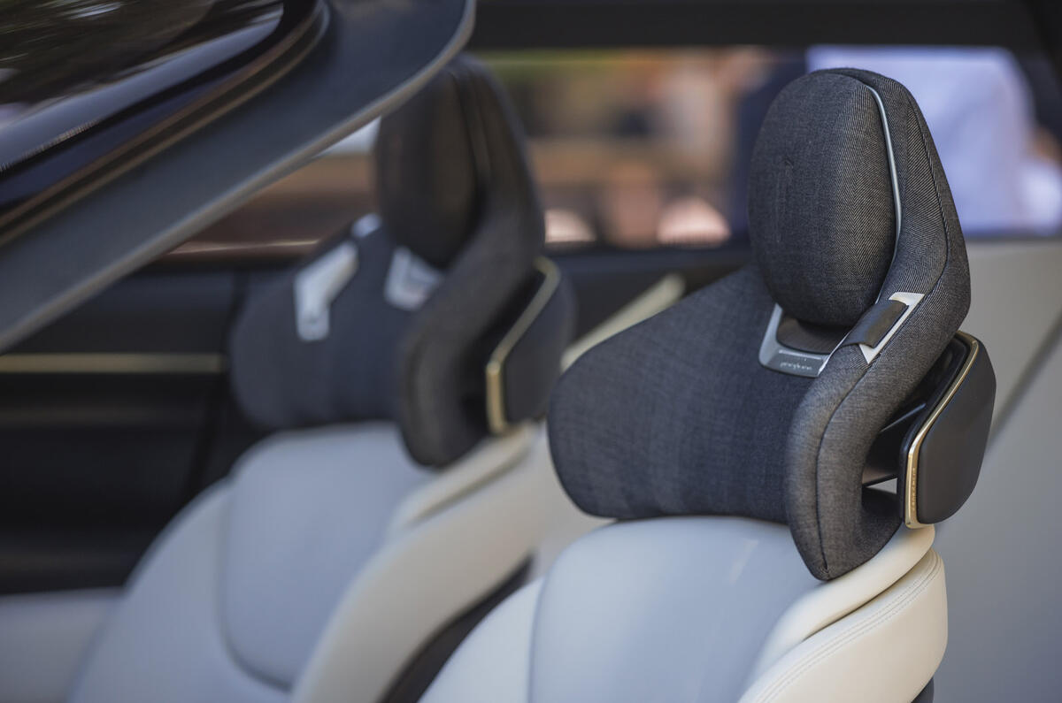 Pura Vision seat close up