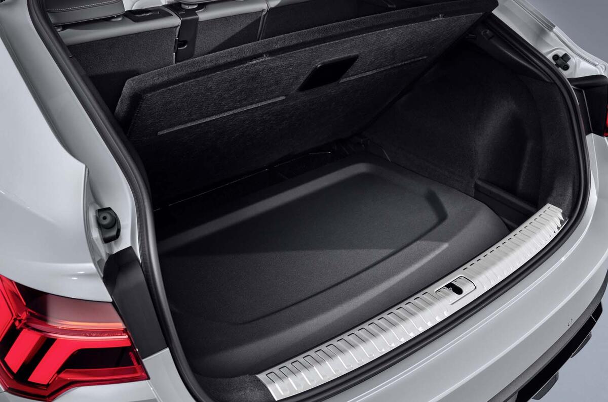 Audi Q3 Sportback revealed - boot
