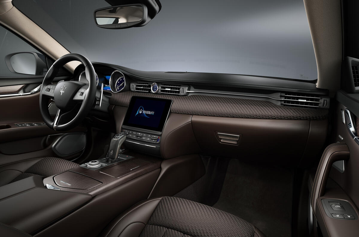 Zegna Pelletessuta interior of the Maserati Granturismo MC