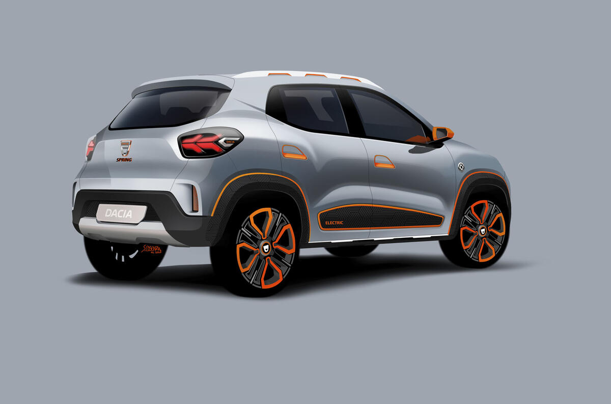 2020 Dacia Spring Electric concept 2020 Dacia Spring Electric concept