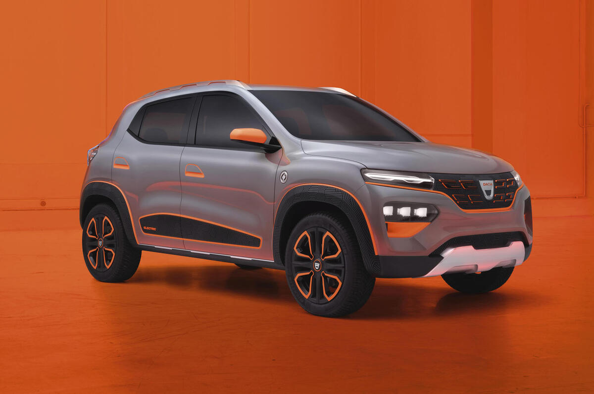 2020 Dacia Spring Electric concept 2020 Dacia Spring Electric concept
