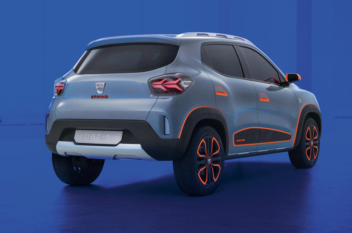 2020 Dacia Spring Electric concept 2020 Dacia Spring Electric concept
