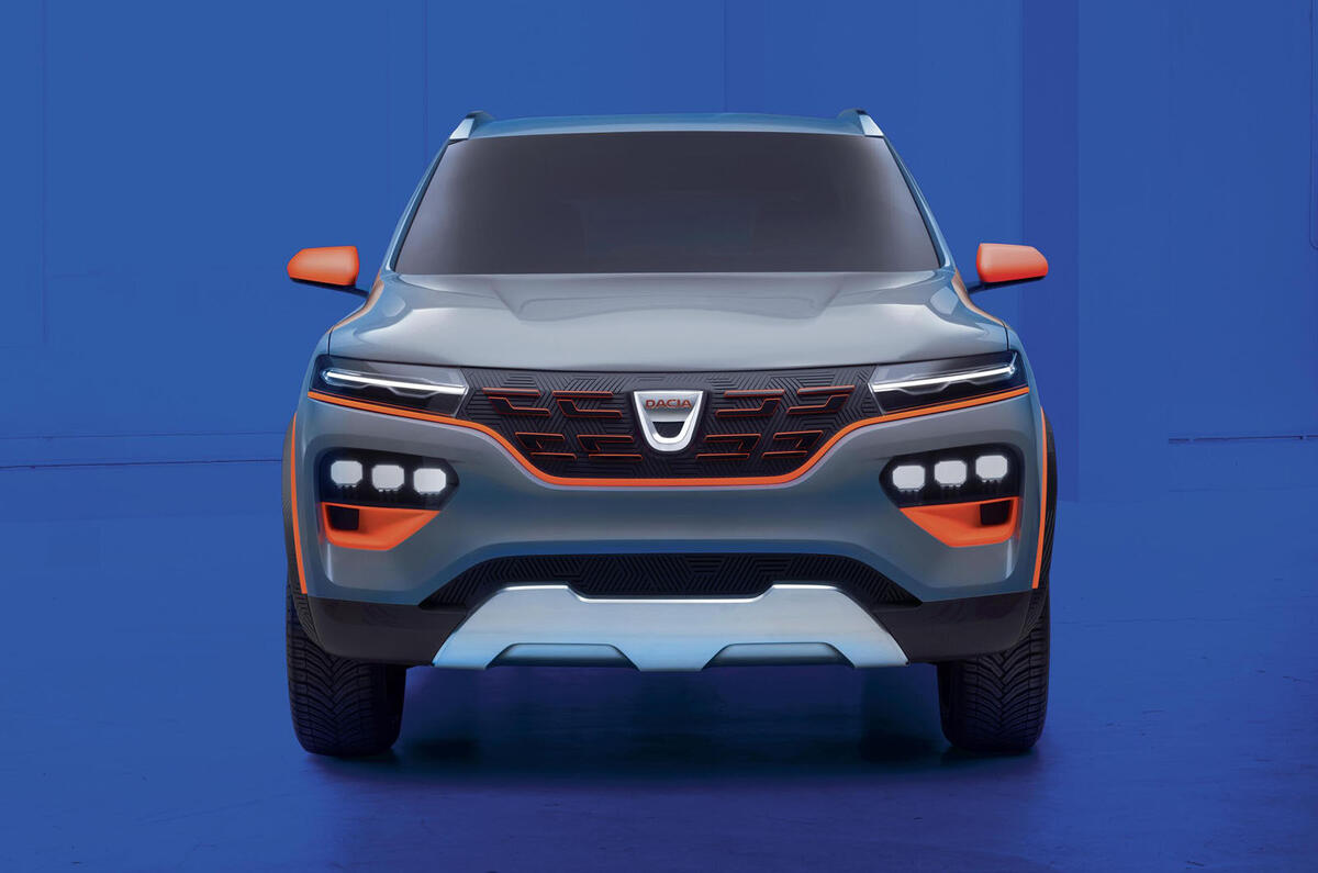 2020 Dacia Spring Electric concept