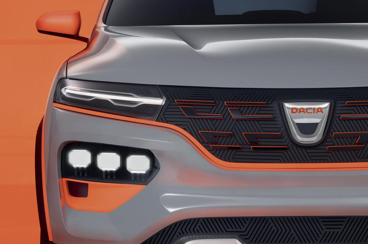 2020 Dacia Spring Electric concept 2020 Dacia Spring Electric concept