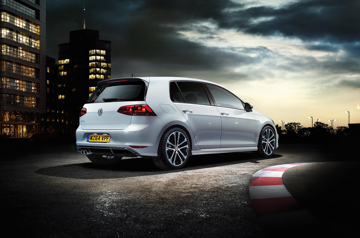 The new Golf R-line is priced from £24,190 and features sporty cosmetic changes