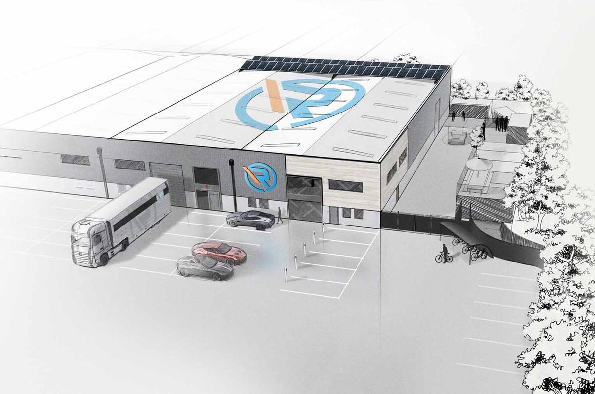 R Reforged new facility Warwick render