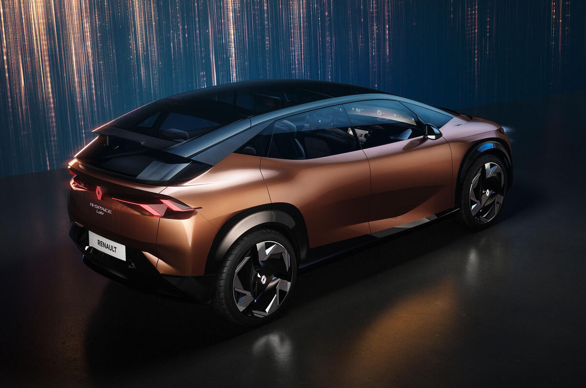 R Space concept  rear 3 4