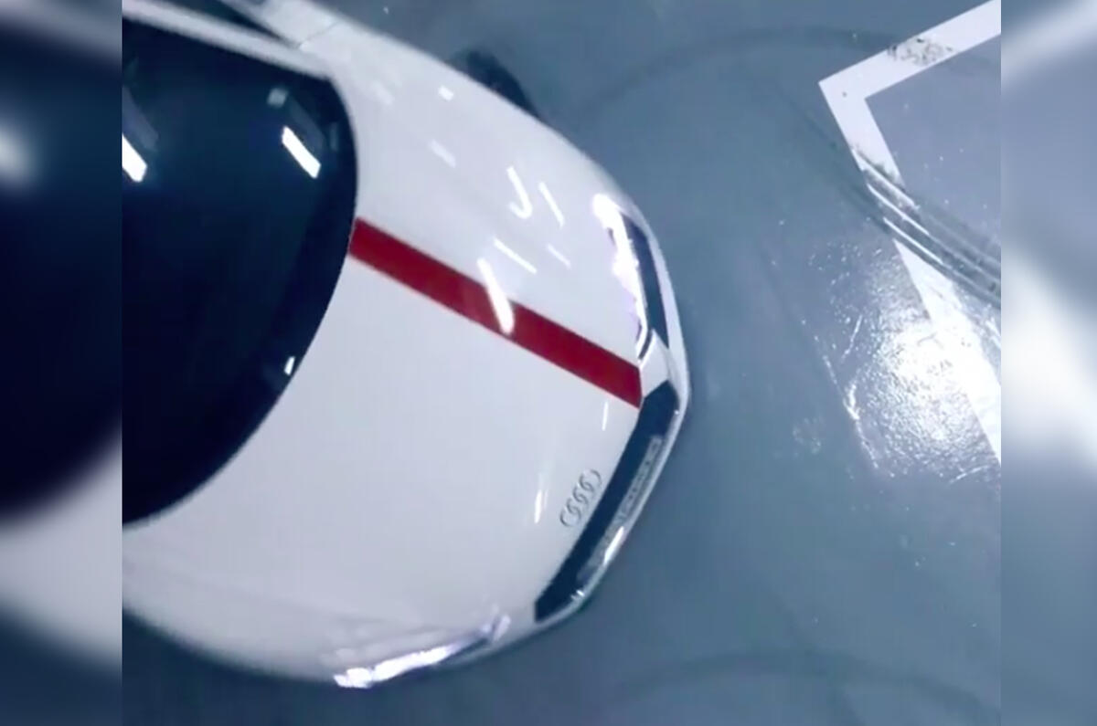 Rear-wheel drive Audi R8 heading to Frankfurt motor show