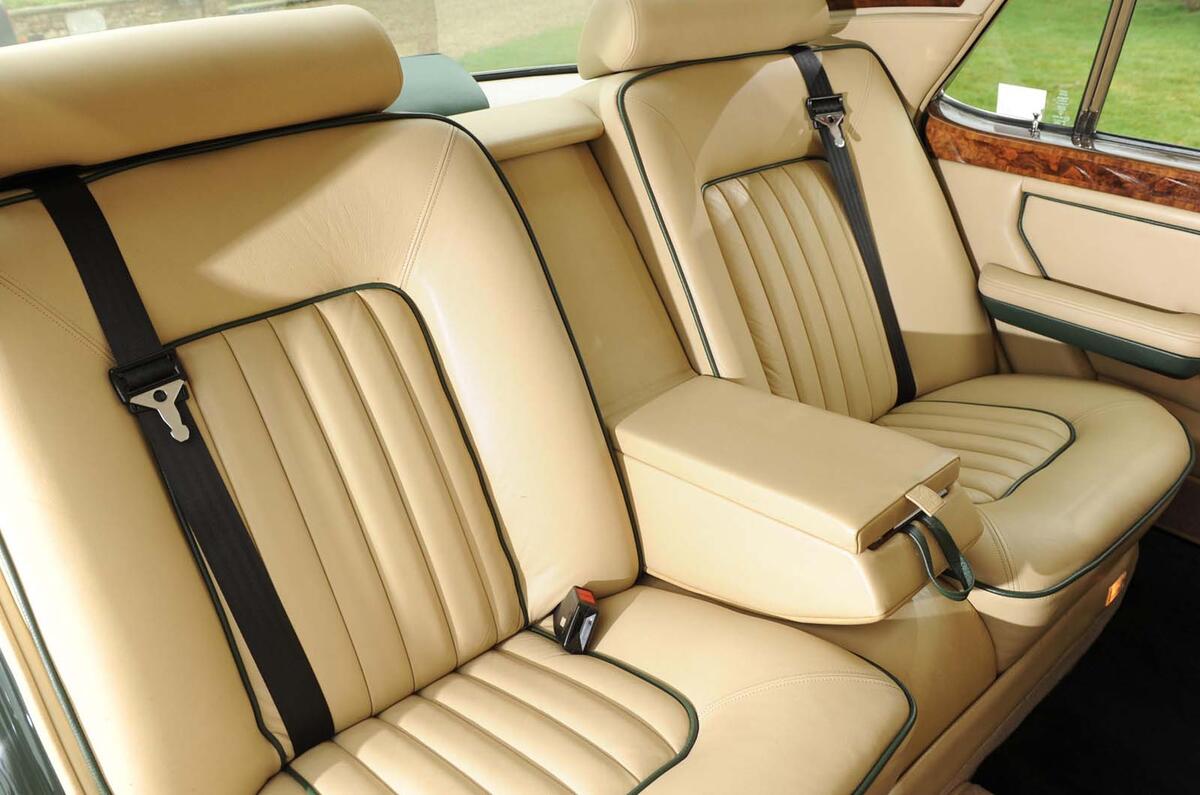 Used car buying guide: Bentley Turbo R - rear seats
