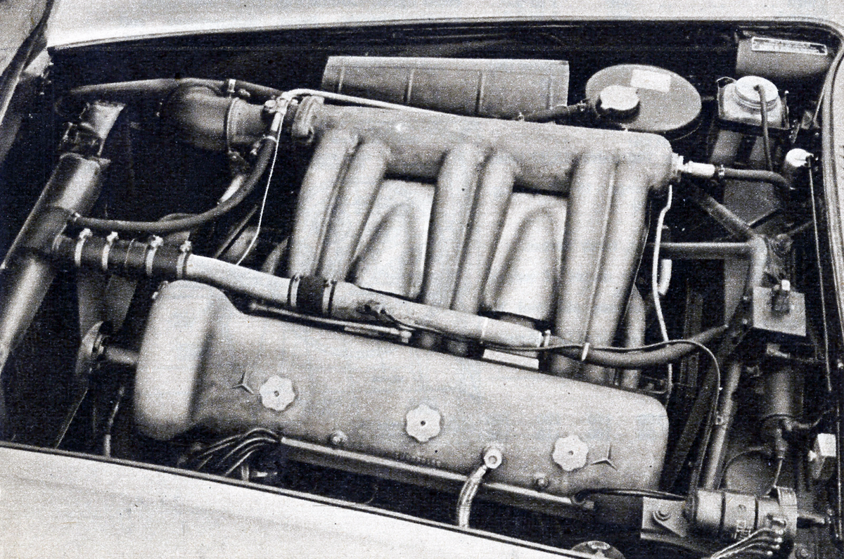 1955 Mercedes-Benz 300 SL engine