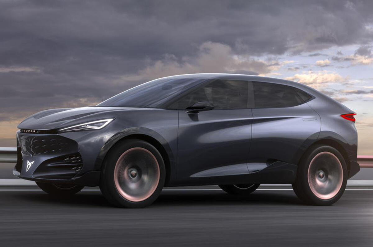 Cupra Tavascan concept - side