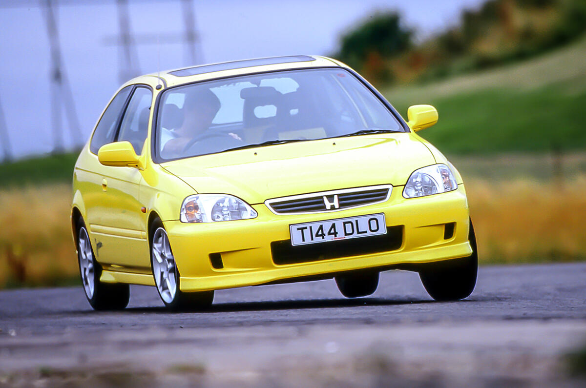 The Honda Civic Jordan boasted 160bhp and a top speed of 140mph The Honda Civic Jordan boasted 160bhp and a top speed of 140mph