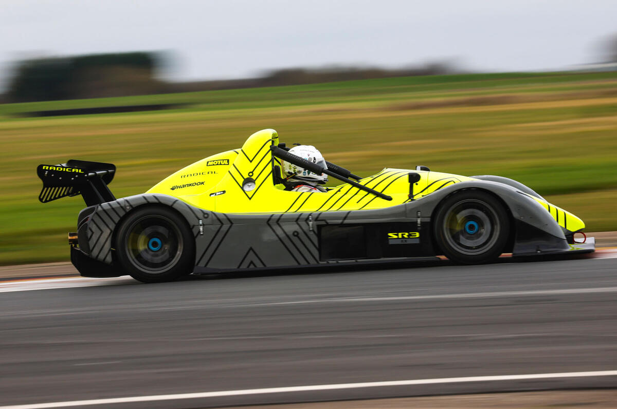 Autocar writers car of 2020   Radical SR3XX tracking side Autocar writers car of 2020   Radical SR3XX tracking side
