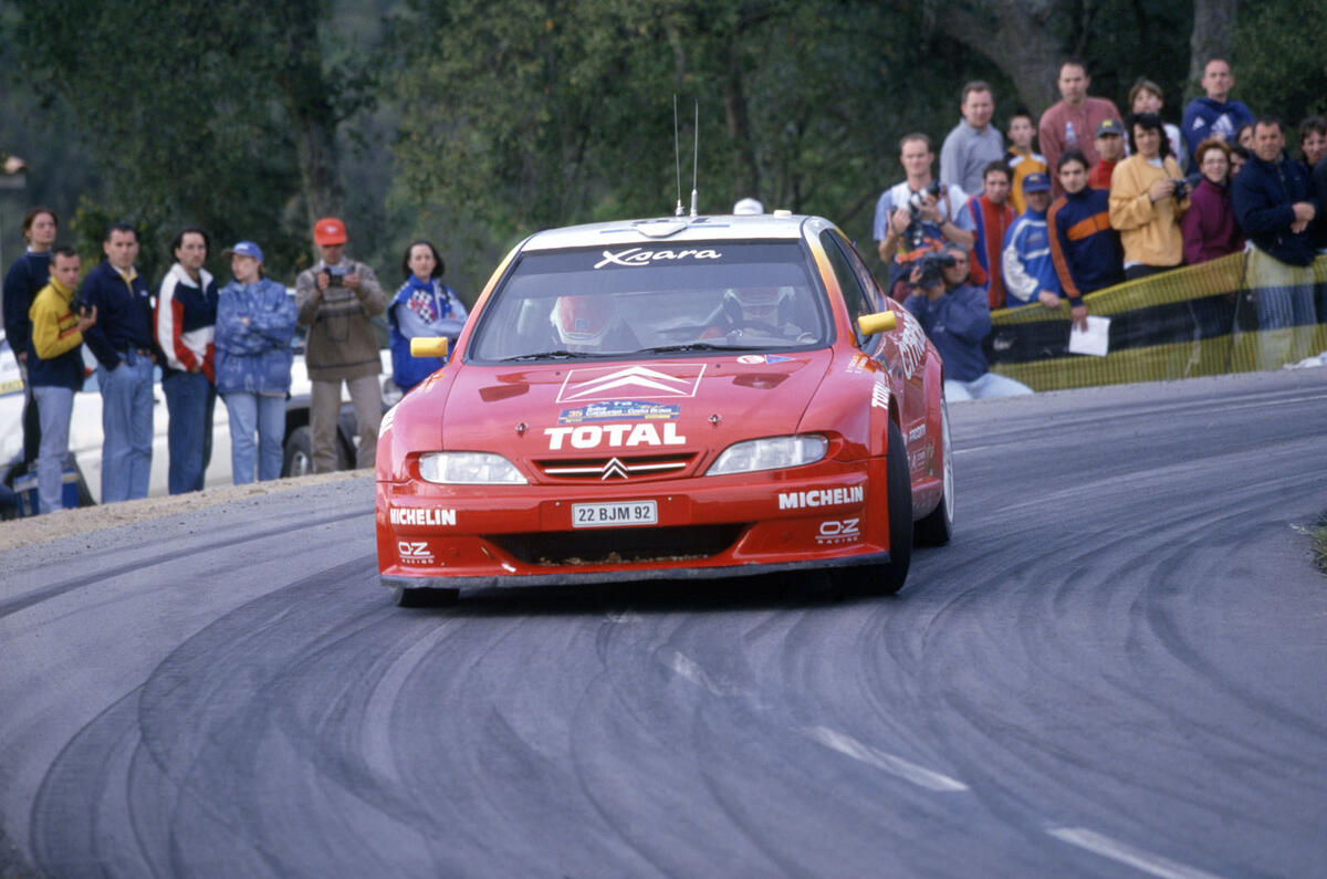 Citroen Xsara rally car