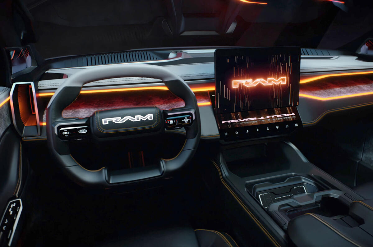 Ram 1500 EV Concept interior 2 Ram 1500 EV Concept interior 2