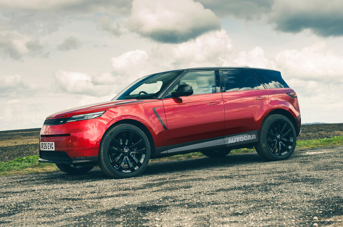 Range Rover Evoque EV Autocar render
