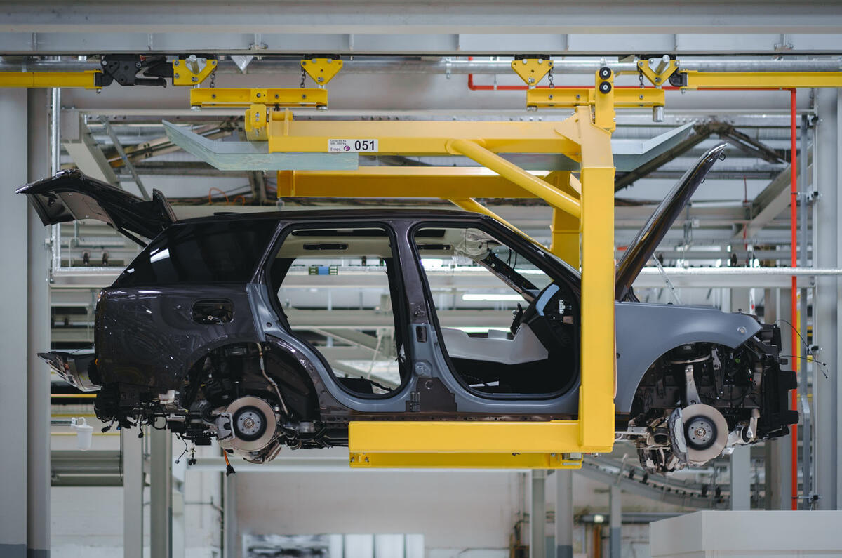 Range Rover production Solihull