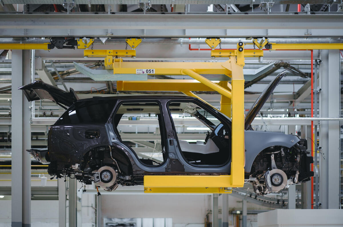 Range Rover production Solihull